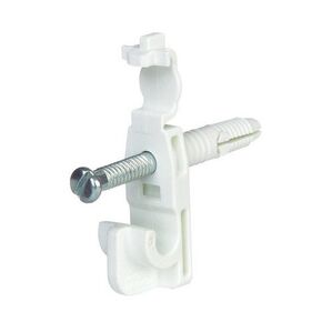 3D69-LW-WHT Fast Set Back Clip Drive Pin with Drive Pin