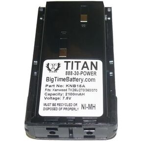 KNB-14A KNB-15A 2.0AH Battery for Kenwood TK260G TK-360G TK-272G TK-372G TK-2100