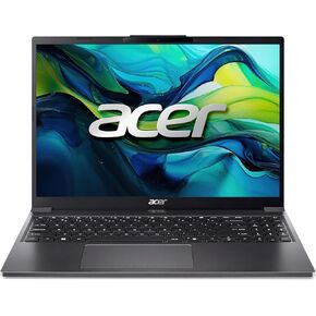 Acer Aspire Go 15 AI Ready Laptop | 15.3" WUXGA (1920 x 1200) IPS Display | Intel Core i7-1255U | Intel Iris Xe Graphics | 16GB DDR5 | 512GB PCIe Gen4 SSD | Wi-Fi 6 | Windows 11 Home | AG15-51P-79LC