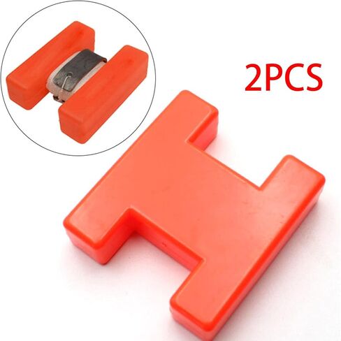 2pcs إكسسوارات عوامة العوامة Red H Block ، معالجة طولها 2 بوصة لسمك الصيد الكارب in Saudi Arabia