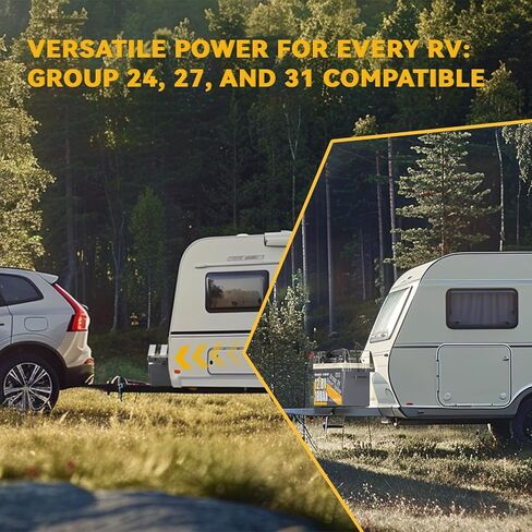 Power Queen 2Pack Bluetooth 12V 100ah LifePo4 بطارية ، المجموعة 24 بطارية ليثيوم Deep Cycle Lithium Max. طاقة الإخراج 1280W ، 100A BMS مع حماية قطع منخفضة للإيقاع للربح الرصاص ، ومحركات التصيد ، والنظام الشمسي in Kuwait