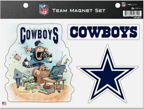Rico Industries NFL Football Cleveland Browns Gary Patterson The Fan Team Magnet Set 8.5" x 11" - Home Décor - Regrigerator, Office, Kitchen in Saudi Arabia