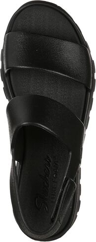 صندل نسائي من Skechers بتصميم Footsteps-Molded بحزام مزدوج in Saudi Arabia