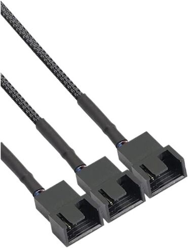 SATA to 3 Pin / 4 Pin Fan Adapter 15 Pin SATA to 12V PC Case Fan Splitter Extension Power Cable Adapter in Saudi Arabia