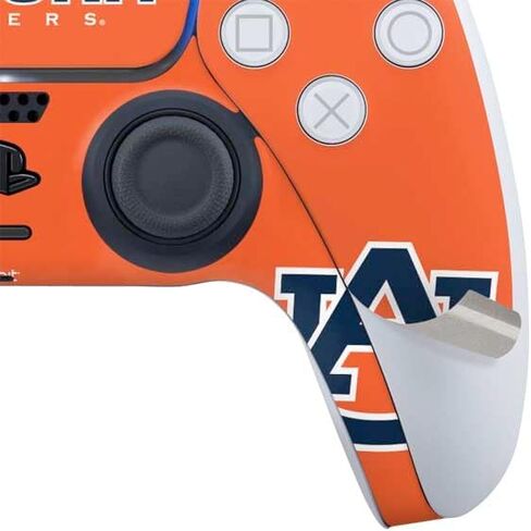 Skinit Decal Gaming Skin Compatible with PS5 Controller - Officially Licensed Auburn University Logo Blue Design in Saudi Arabia