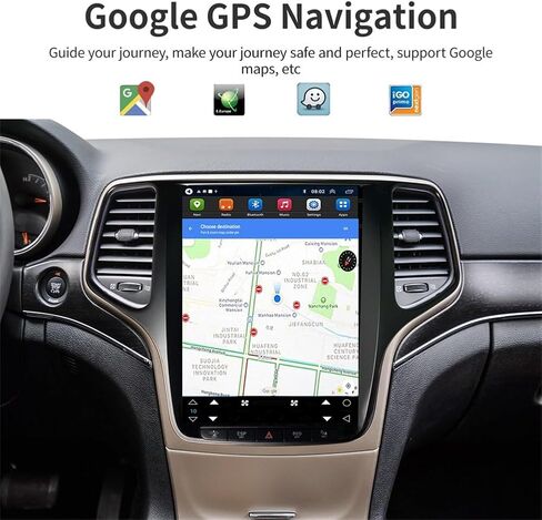 التنقل الكبير في شاشة اللمس لجيب جراند شيروكي 2014 إلى 2017 من 2G+32G in Saudi Arabia