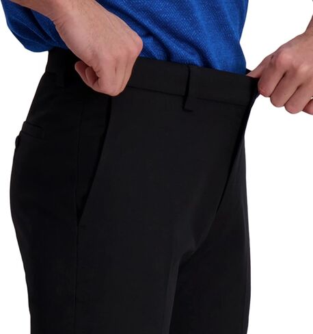 Haggar Men's Cool Right Performance Flex Straight Fit Flat Front Pant-reg. and Big & Tall in Saudi Arabia