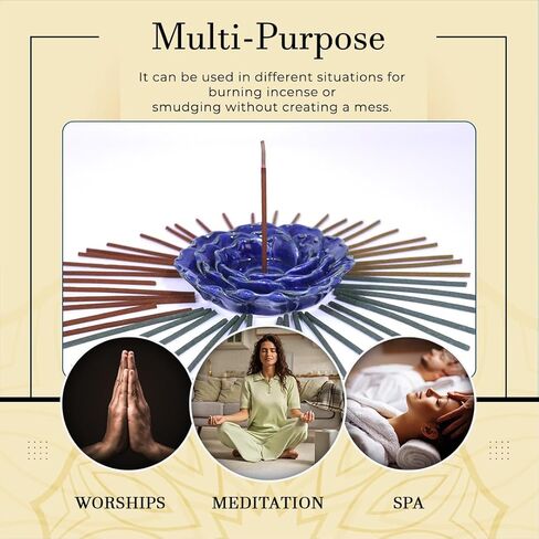 Hosley's Wood Farmhouse Incense Tower with 20 Incense Sticks - 12" High. Ideal Gift for Aromatherapy, Zen, Spa, Vastu, Reiki Chakra Votive Candle Garden Settings. Bulk Buy O4 in Kuwait