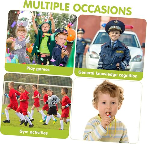 Toddmomy 3pcs Wooden Whistles for Kid,Cute Animal Whistles Music Instrument Toys Kids Party Noisemakers Whistles Party Bag Fillers,Random Color in Saudi Arabia