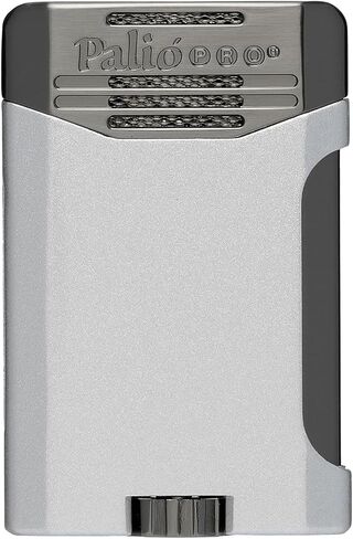 Palió Pro Line, Antares Doublejet Torch Lighter. Side Squeeze Ignition, Metalic Body, Color Tinted Fuel Window (Gunmetal) in Kuwait