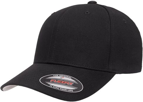 Joe's USA V-Flexfit 5001 Fitted Cotton Twill Cap in 8 Colors - Blank, Bulk Flexfit Caps in Saudi Arabia