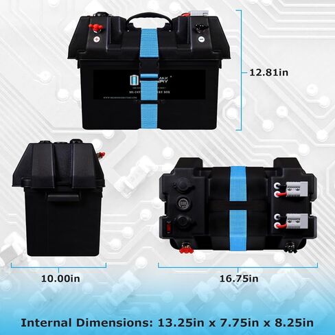 صندوق بطارية Mighty Max Battery Group U1 لـ Marine و Scooter و Solar Deep Cycle in Kuwait