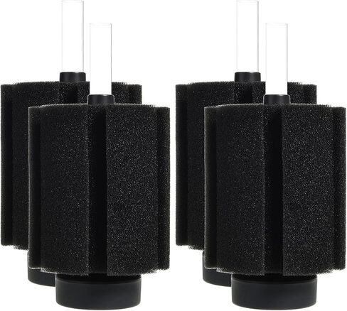 ALEGI Aquarium Sponge Filter 20 Gallon,Quiet Sponge Filter with Air Stone for Betta Fry Shrimp and Small Fish (1 pcs) in Kuwait