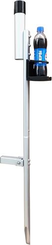 Brocraft Surf Rod Holder/Surf Spike Rod Holder with Cup Holder/Sand Spike Rod Holder/Sand Spikes for surf Fishing in Saudi Arabia