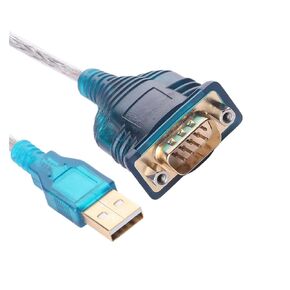 USB to RS232 Serial Cable Converter PDA DB9 Male 9 Pin Cable Adapter F1T-D2I for Win 11 10 7 8.1 XP Vista OS Linux