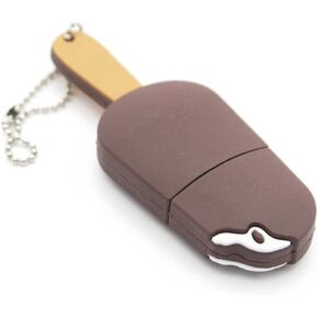 Ice Cream USB Flash Drive, Mini USB Memory Stick Fast Reading Storage U- Disk Novelty 256MB