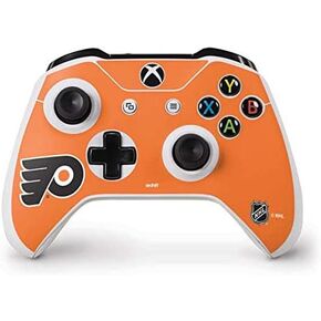 Skinit Decal Gaming Skin Compatible with Xbox One S Controller - Officially Licensed NHL Philadelphia Flyers Logo Design