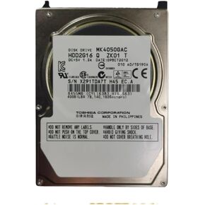 1Pcs MK4050GAC Disk Drive HDD2G16 T ZH01 T DC+5V 1.3A 40GB Suitable for HDD Navigation System