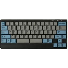 Leopold FC650MDS Blue/Grey PD 65% Double Shot PBT Mechanical Keyboard (Cherry MX Silent Red)