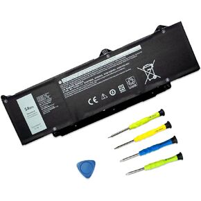 54Wh 11.4V DR02P Laptop Battery Replacement for Dell Latitude 5440 5450 5540 5550 Precision 3480 3490 3580 3590 Series 803W6 0803W6 2X1V9 02X1V9