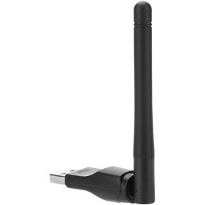 USB Adapter 150Mbps Data for Fast Internet Surfing for OS 2.4GHz Band 2dBi High Gain Antenna