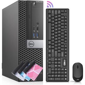 Dell OptiPlex 3040 Desktop Computers PC, Intel Core i7-6700 3.4GHz,16GB Ram New 512GB SSD, Intel AC7260 Built-in WiFi Bluetooth,HDMI, Refurbished Desktop Computer,Windows 10 Pro (Renewed)