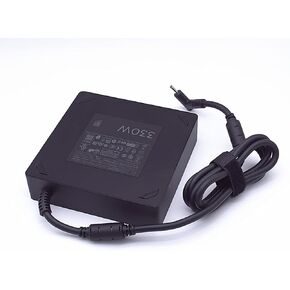 330W Small Tip 4.5mm Genuine Charger for HP Omen 17-ck1021nr 17-ck1111nr 17-ck0010nr 17-ck0000 17-ck0065cl M34603-001 M34531-003 ADP-330BB BF Gaming Laptop 19.5V 16.92A Power Supply Adapter Cord