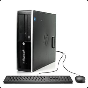 HP Compaq Pro 6305 SFF, AMD A6-5400B up to 3.8GHz, 8G DDR3, 500G, DVD, VGA, DP, Windows 10-Multi-Language Support English/Spanish/French (Renewed)