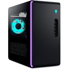 Alienware Aurora Gaming Desktop ACT1250 - Intel Core Ultra 7 265F, 32GB DDR5 RAM, 1TB SSD, NVIDIA GeForce RTX 5070, 1000W Platinum Rated PSU, Windows 11 Home, Clear Panel - Black