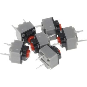 10PCS Mute Button 6 * 6 * 7.3 Silent Switch Wireless Mouse Wired Mouse Button Micro Switch 6X6X7.3MM