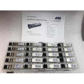 Compatible with Cisco DWDM-SFP10G-60.61=-100% COMP SFP+ DWDM Dual LC 10G SMF 40km CH21 1560.61NM