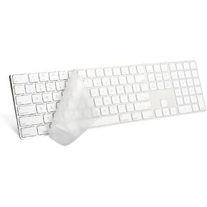 LogicKeyboard Silicone Skin Cover for Full-Sized Apple Magic Keyboard, Clear