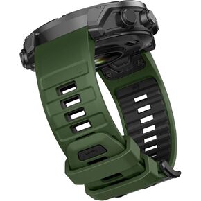 فرقة مشاهدة Overstep لـ Garmin Fenix ​​8 AMOLED/Solar 51mm ، Fenix ​​7X ، Fenix ​​6x ، Fenix ​​5X ، Fenix ​​3 Series ، Epix Pro 51mm ، Tactix 7/Delta ، Enduro/2/3 Series - STREP بديل متين ، مقاوم للماء ،