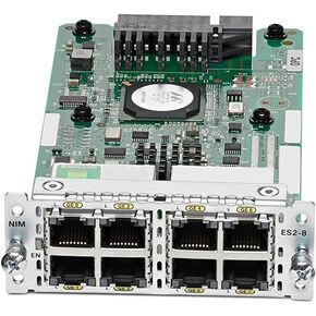 Cisco NIM-ES2-8 8-Port Gigabit Ethernet LAN Switch Network Interface Module (Renewed)