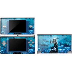 Skinit Decal Gaming Skin Compatible with DS Lite - Officially Licensed Warner Bros Aquaman King of The Seas Design