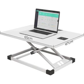 Lap desks Sit-Stand Desk Adjustable Height Standing Desk Sit Stand Converter Lifting Table Home Study Office Riser Workstation for Laptop PC Computer Bed Table (Color : Style2)
