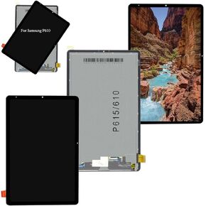 شاشة LCD و Glass Touch Digitizer استبدال Samsung Galaxy Tab S6 Lite P610 SM-P610 SM-P615 LCD و Glass Touch Digitizer Screen