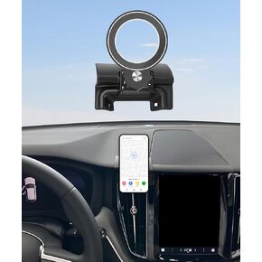 حامل هاتف سيارة المغناطيسية لـ Volvo XC60 2018-2025 الملحقات المتوافقة مع Magsafe Free Free 360 ​​درجة التناوب لا يؤثر على تنفيس الهواء