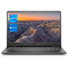 DELL Inspiron 15 3000 Series 3502 Laptop, 15.6" HD Display, Intel Celeron N4020 Processor, 16GB RAM, 512GB PCIe SSD, Webcam, SD Card Reader, Wi-Fi, Windows 11 Home, Black