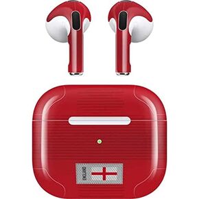 Skinit Decal Audio Skin Compatible with Apple AirPods (3rd Gen, 2021) - Skinit Originally Designed England Soccer Flag Design