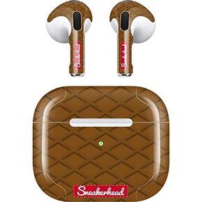 Skinit Decal Audio Skin Compatible with Apple AirPods (3rd Gen, 2021) - Skinit Originally Designed Sneakerhead Gold Pattern Design