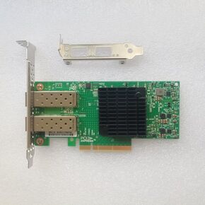بطاقة شبكة 25GBE NIC مع Mellanox ConnectX-4 شرائح ، منافذ Dual-SFP28 PCI Express 3.0 x8 Ethernet محول دعم Windows Server/Windows/Ubuntu