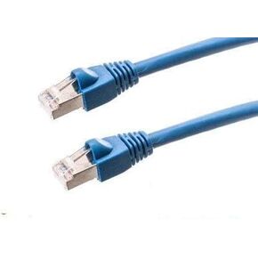 iMBAPrice Shielded (STP) Cat6A Ethernet Cable (7 Ft, Blue)