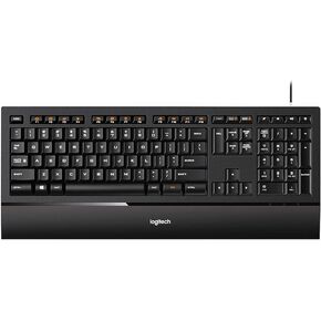 Logitech Illuminated Keyboard (K740) Black - Renewed