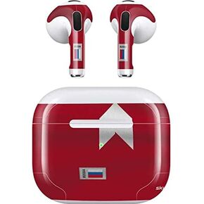 Skinit Decal Audio Skin Compatible with Apple AirPods (3rd Gen, 2021) - Skinit Originally Designed Russia Soccer Flag Design