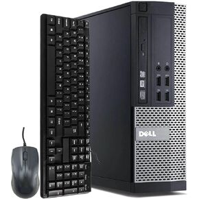 Dell OptiPlex 7020 SFF Computer Desktop PC, Intel Core i7 3.4GHz Processor, 16GB Ram, 512GB SSD Drive, WiFi & Bluetooth, HDMI, NVIDIA GT 1030 2GB DDR5, Keyboard and Mouse, Windows 10 (Renewed)