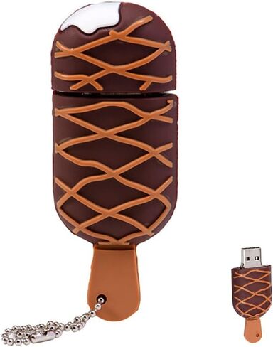 Ice Cream USB Flash Drive, Mini USB Memory Stick Fast Reading Storage U- Disk Novelty 256MB in Kuwait