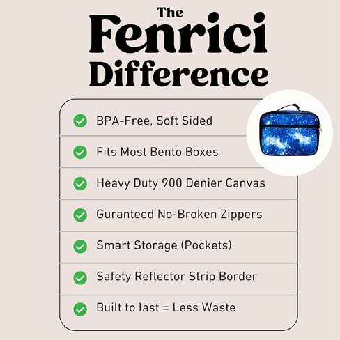 حقيبة ظهر وصندوق غداء للأطفال من فينريسي، حقيبة مدرسية مع حجرة للكمبيوتر المحمول، حقيبة غداء معزولة، مجموعة متطابقة in Kuwait