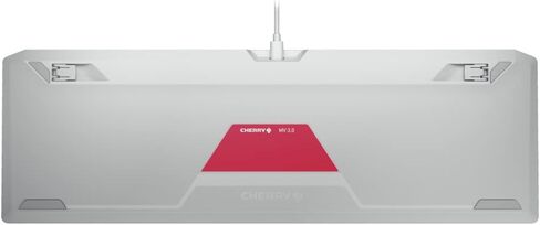 Cherry MV 3.0 Viola Wired Mechanical Gaming Keyboard. الإضاءة الخلفية RGB مع مفاتيح Cross Linear Viola. من صانعي مفتاح MX. (أبيض) (متجدد) in Saudi Arabia