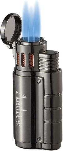 Personalized Visol Champ Triple Torch Cigar Lighter with Free Laser Engraving (Shipped Without Butane) in Saudi Arabia